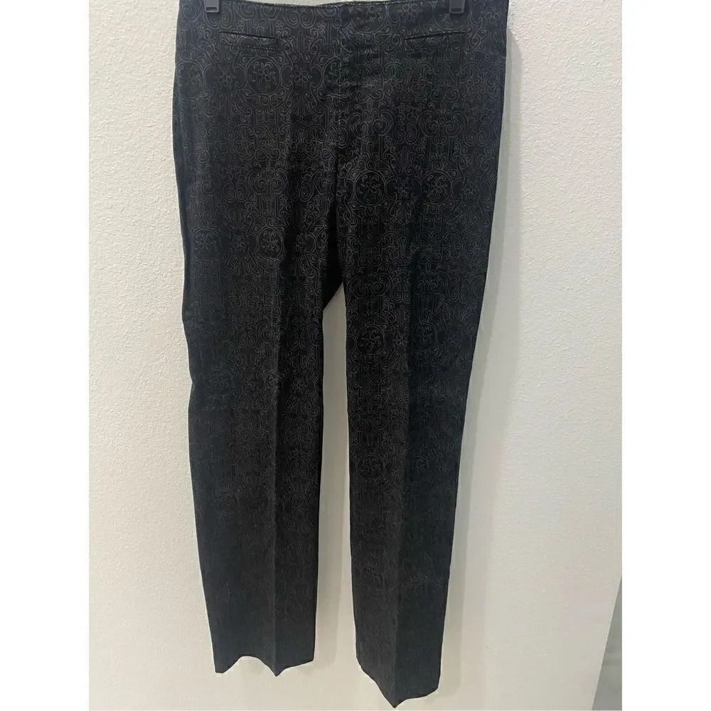 Dockers Black And Gray Design Pants Size 10